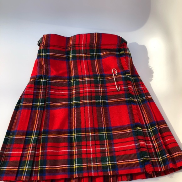 Scottish Wool Girls Mini Skirt Age 6 - Picture 7 of 15